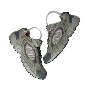 New Balance 472 Gray and Pink chunky dad Sneakers shoes 10 B Made in the USA